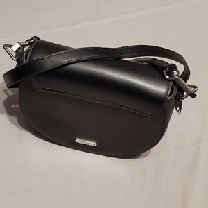 Rebecca Minkoff Black Leather Crossbody Bag